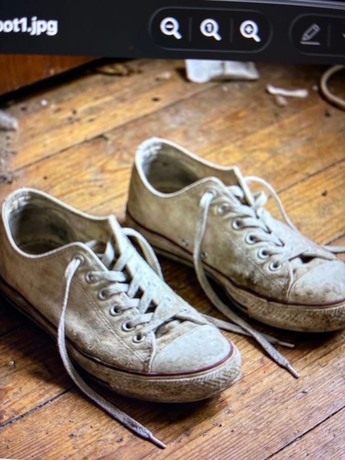 Well-Worn Sneakers